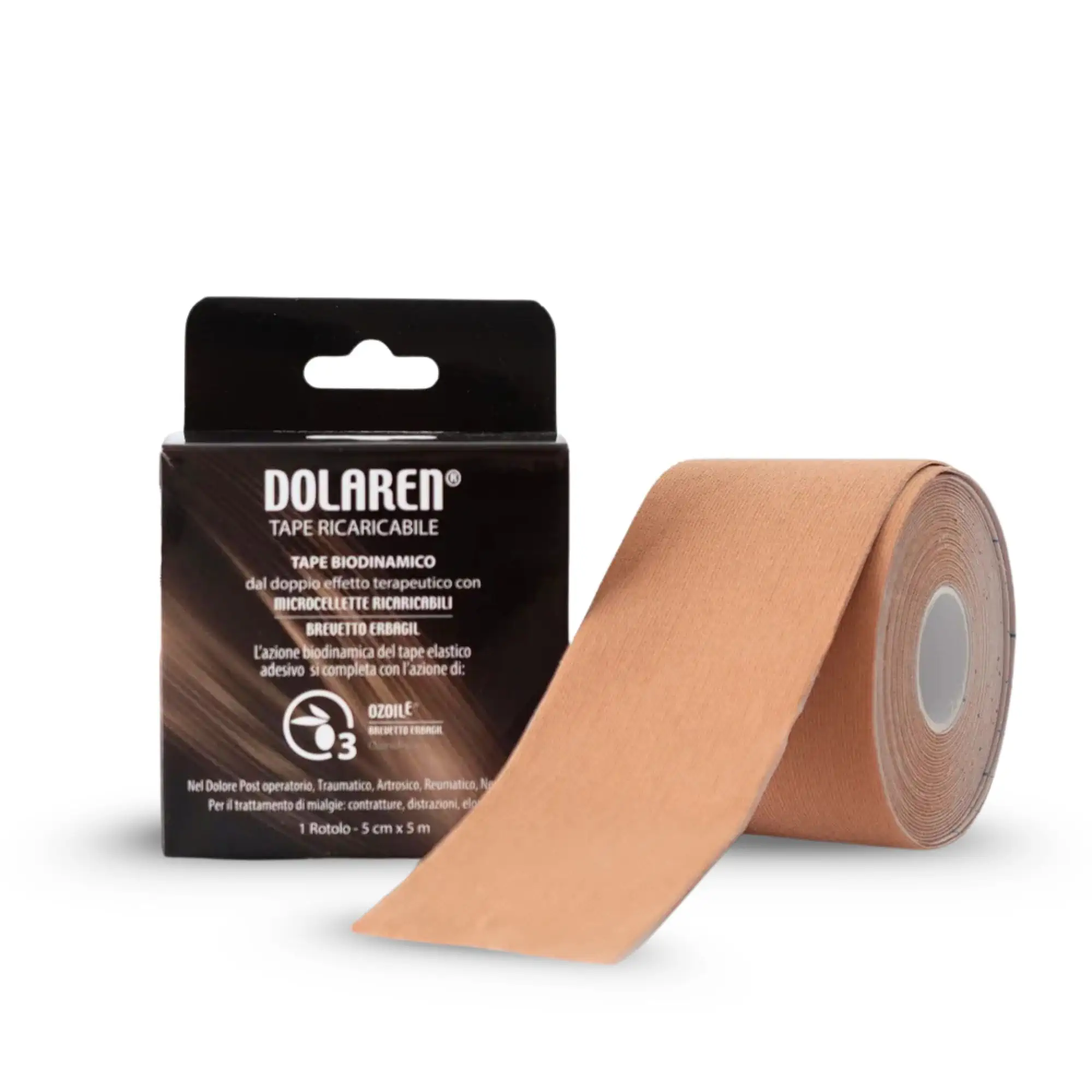 Ukázka balení Dolaren tape na tejpování.