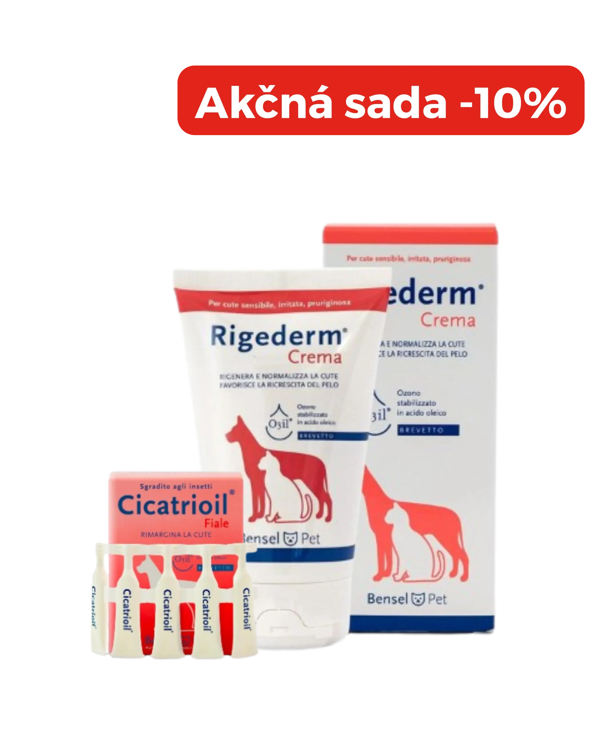 Sada CICATRIOIL sprej + RIGEDERM krém